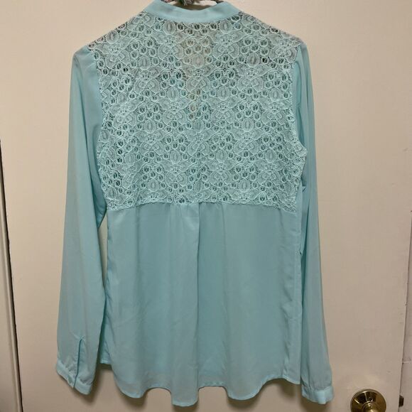 Lot Of 5 Women's Small XS Sheer Dress Shirts Limited Candies Maison d’Amelie - Picture 16 of 16